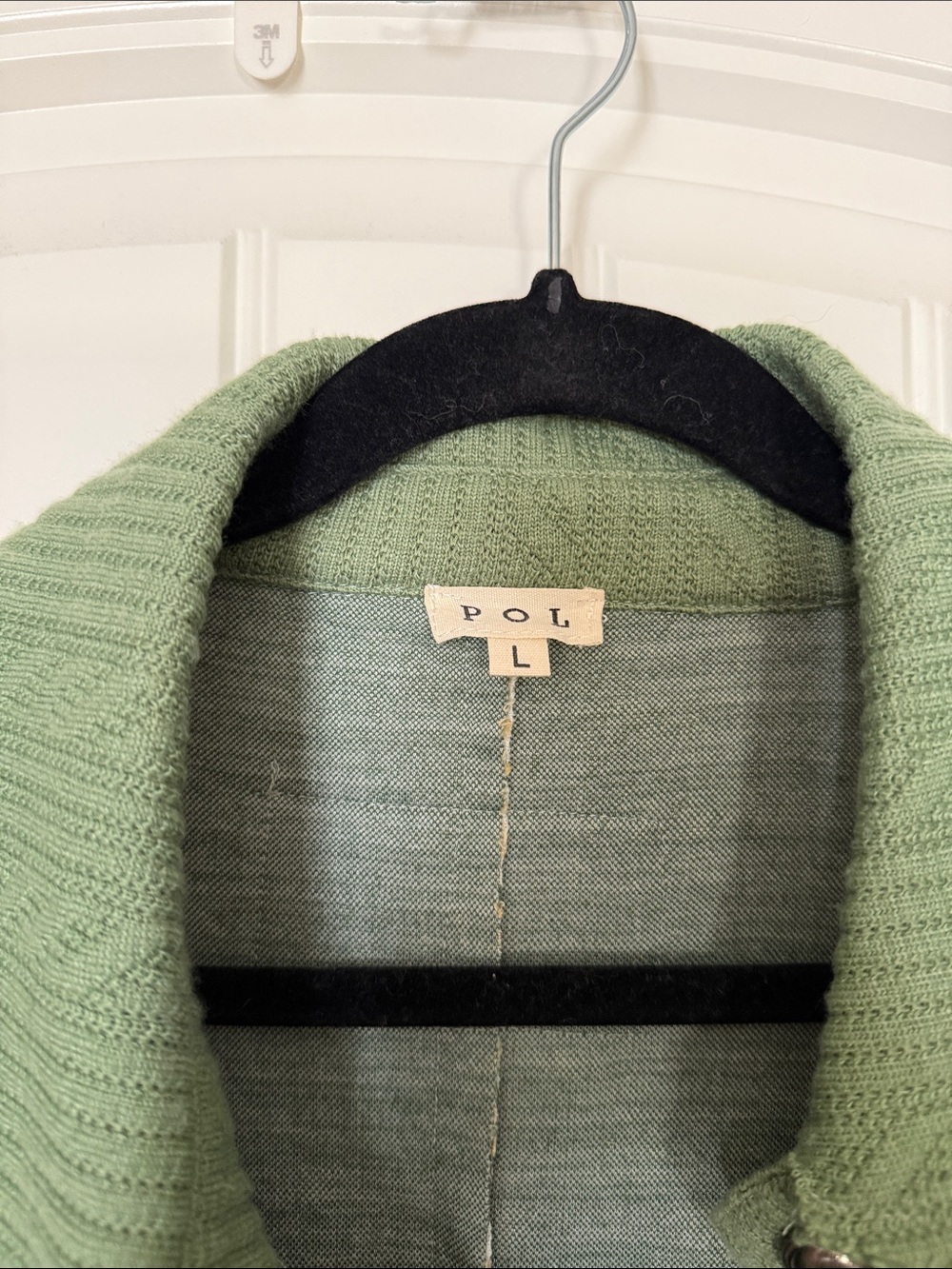 POL Patchwork Cardigan Top Size L - Picture 2 of 5